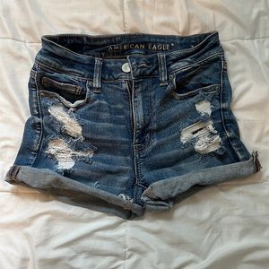 American Eagle Stretchy Jean Shorts